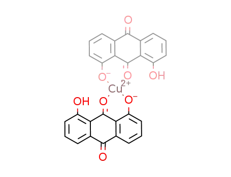 bis(1,8-dihydroanthraquinonato)copper(II)
