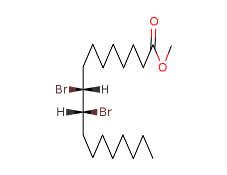 (+/-)-threo-9,10-dibromo-octadecanoic acid methyl ester