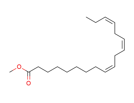 Molecular Structure of 301-00-8 (METHYL LINOLENATE)