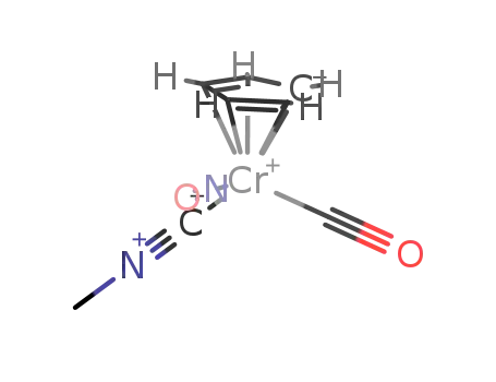 [(η5-cyclopentadienyl)Cr(nitrosyl)(carbonyl)(CNCH3)]