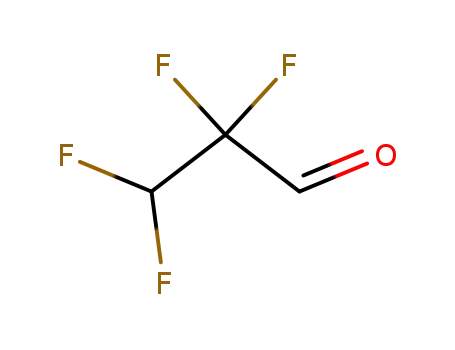 Molecular Structure of 756-04-7 (Propanal, 2,2,3,3-tetrafluoro-)