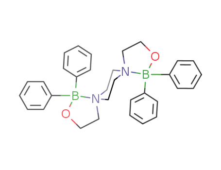 (N->B),(N->B)'-bisdiphenyl-[2,2'-(1,4-piperazinediethoxy)]bisborane