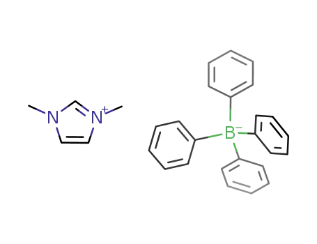 Molecular Structure of 478081-95-7 (1H-Imidazolium, 1,3-dimethyl-, tetraphenylborate(1-))