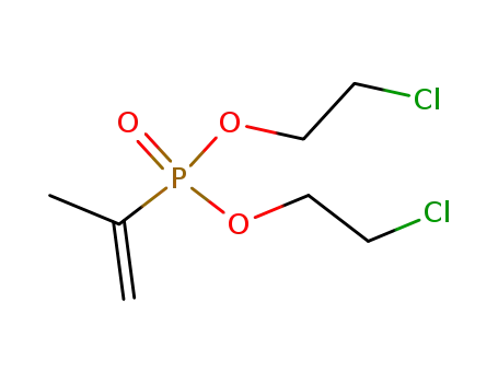 Molecular Structure of 66833-71-4 (Phosphonic acid, (1-methylethenyl)-, bis(2-chloroethyl) ester)