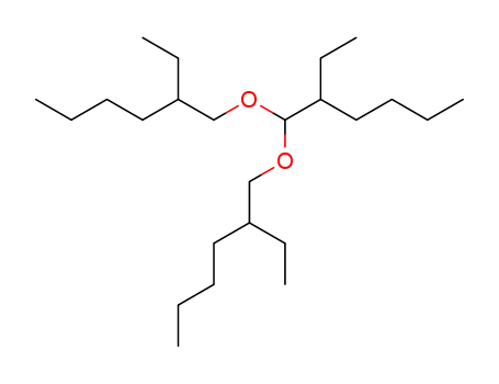 Molecular Structure of 35082-20-3 (Heptane, 3,3'-[(2-ethylhexylidene)bis(oxymethylene)]bis-)