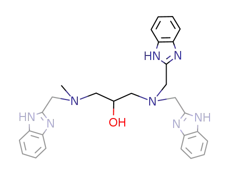 N-methyl-N,N',N'-tris(2-benzimidazolylmethyl)-2-hydroxy-1,3-diaminopropane