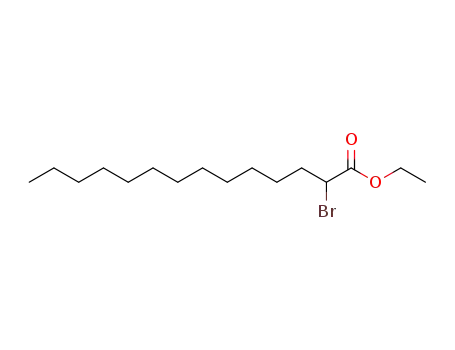 Molecular Structure of 14980-92-8 (Ethyl 2-bromotetradecanoate)