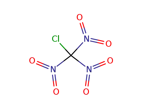 Molecular Structure of 1943-16-4 (chloro(trinitro)methane)