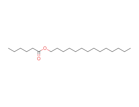 Molecular Structure of 71801-23-5 (tetradecyl hexanoate)
