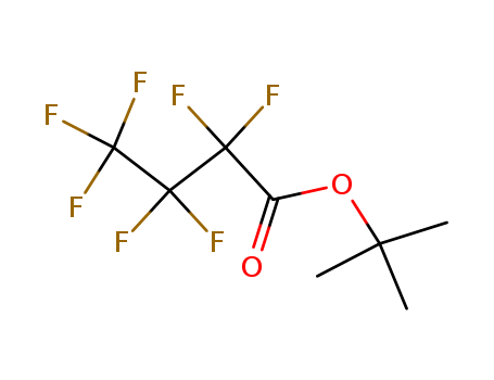 Butanoic acid, heptafluoro-, 1,1-dimethylethyl ester