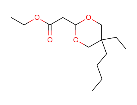 (5-ethyl-5-butyl-[1,3]dioxan-2-yl)-acetic acid ethyl ester