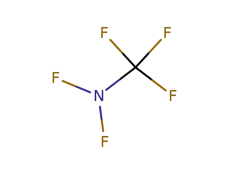 Molecular Structure of 335-01-3 (N,N-Difluorotrifluoromethylamine)