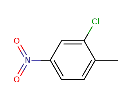 Molecular Structure of 121-86-8 (2-Chloro-4-nitrotoluene)