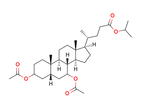 5β-3,7-diacetoxycholanic acid isopropyl ester