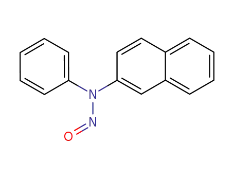 Molecular Structure of 5488-73-3 (N-nitroso-N-phenylnaphthalen-2-amine)