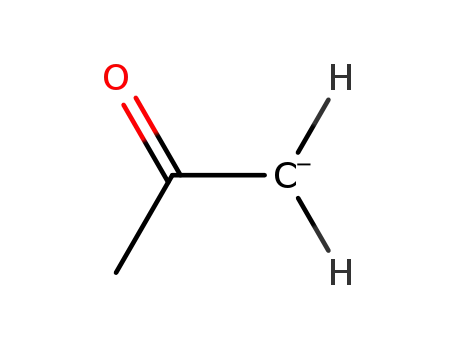 acetone enolate ion