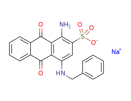 sodium 1-amino-4-(benzylamino)-9,10-dioxo-9,10-dihydroanthracene-2-sulfonate