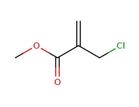 Molecular Structure of 922-15-6 (Methyl 2-(chloromethyl)acrylate)