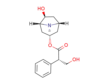 6-Hydroxy-8-methyl-8-azabicyclo[3.2.1]octan-3-yl 3-hydroxy-2-phenylpropanoate