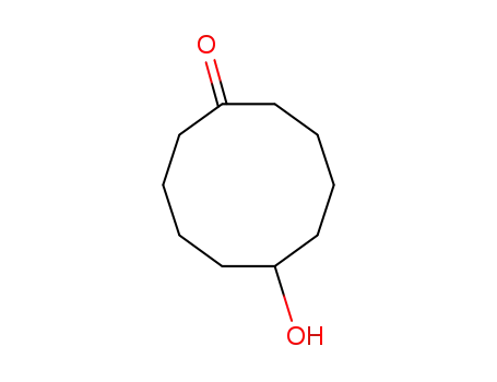 Molecular Structure of 15957-40-1 (6-hydroxycyclodecanone)