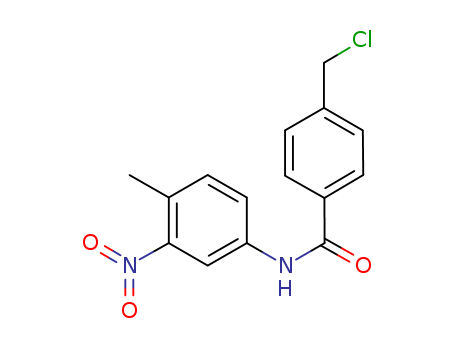N-(4-METHYL-3-NITROPHENYL)-4-CHLOROMETHYLBENZAMIDE