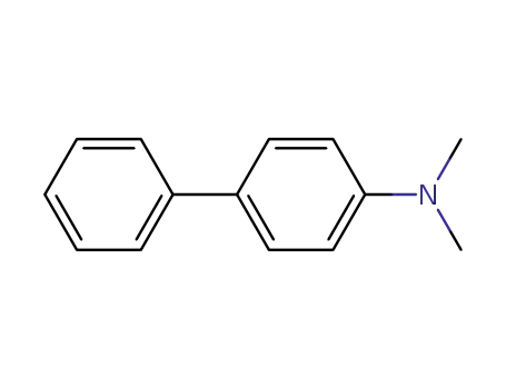Molecular Structure of 1137-79-7 (N,N-Dimethyl-4-biphenylamine)