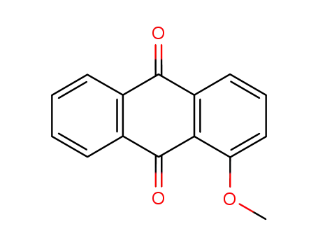 Molecular Structure of 82-39-3 (1-Methoxyanthraquinone)