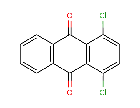 Molecular Structure of 602-25-5 (1,4-DICHLOROANTHRAQUINONE)