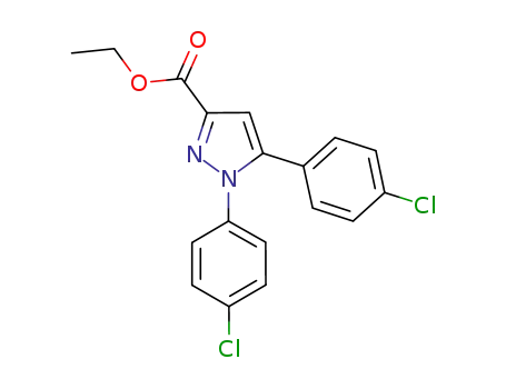 ethyl 1,5-bis(4-chlorophenyl)-1H-pyrazole-3-carboxylate