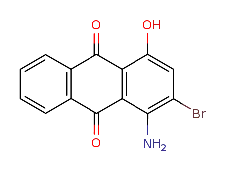 1-Amino-2-bromo-4-hydroxy-9,10-anthraquinone cas no. 116-82-5 98%