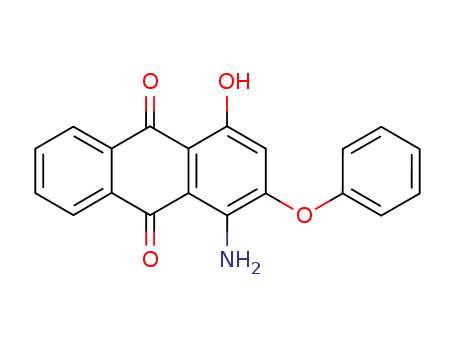 Disperse Red 60;1-Amino-2-phenoxy-4-hydroxyanthraquinone