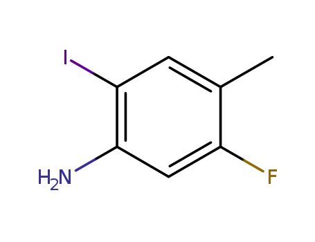 5-fluoro-2-iodo-4-methyl-phenylamine