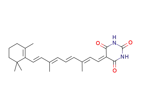 (2E,4E,6E,8E)-5-[3,7-dimethyl-9-(2,6,6-trimethylcyclohex-1-enyl)-nona-2,4,6,8-tetraenylidene]barbituric acid