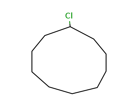 Molecular Structure of 7541-62-0 (chlorocyclodecane)