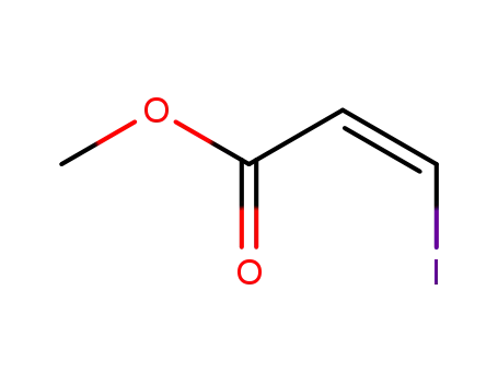 Molecular Structure of 6214-23-9 (2-Propenoic acid, 3-iodo, methyl ester, (Z)-)