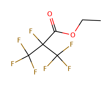 Propanoic acid, 2,3,3,3-tetrafluoro-2-(trifluoromethyl)-, ethyl ester