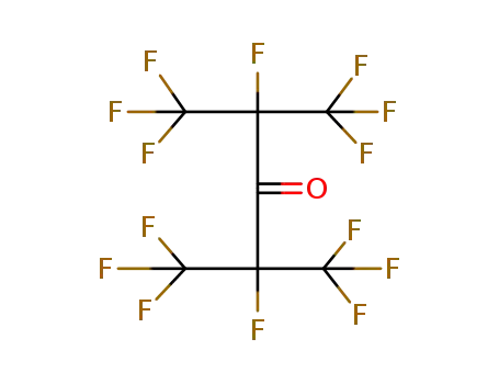 Molecular Structure of 813-44-5 (BIS(HEPTAFLUOROISOPROPYL)KETONE)