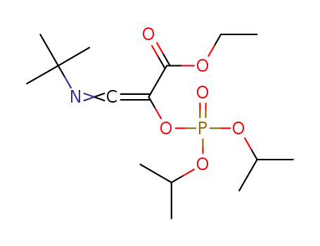 3-tert-butylimino-2-(diisopropoxy-phosphoryloxy)-acrylic acid ethyl ester