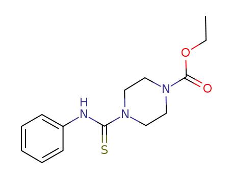 ethyl 4-(phenylthiocarbamoyl)piperazine-1-carboxylate