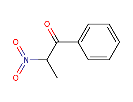 Molecular Structure of 14897-67-7 (1-Propanone, 2-nitro-1-phenyl-)