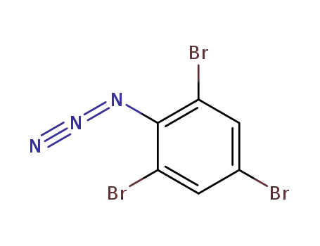 Molecular Structure of 13125-57-0 (2,4,6-tribromophenyl azide)