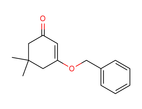 Molecular Structure of 13120-57-5 (2-Cyclohexen-1-one, 5,5-dimethyl-3-(phenylmethoxy)-)