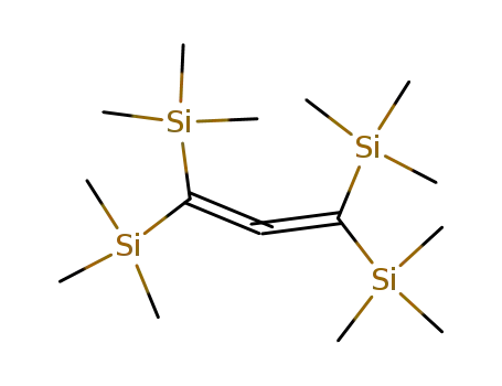 Molecular Structure of 3721-17-3 (tetrakis(trimethylsilyl)allene)