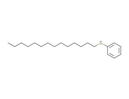 Molecular Structure of 94763-48-1 (Benzene, (tetradecylthio)-)