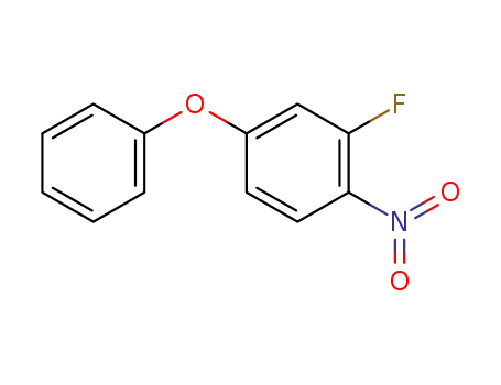 Molecular Structure of 28987-53-3 (Benzene, 2-fluoro-1-nitro-4-phenoxy-)