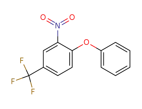 Molecular Structure of 1960-59-4 (2-nitro-1-phenoxy-4-(trifluoromethyl)benzene)