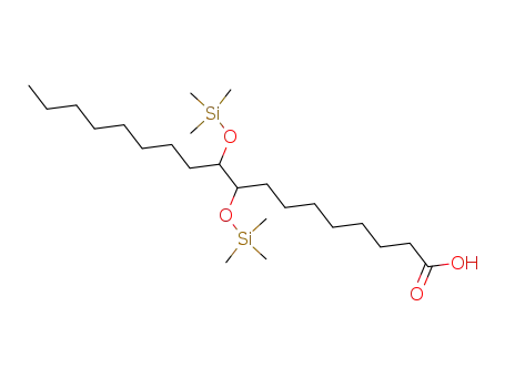 Trimethylsilyl-9,10-dihydroxy-octadecansaeure