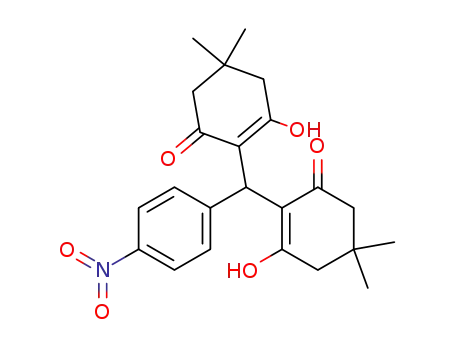 2,2'-(4-nitrophenylmethylene)bis(3-hydroxy-5,5-dimethyl-2-cyclohexene-1-one)