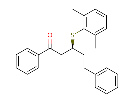 (S)-3-(2,6-dimethylphenylthio)-1,5-diphenylpentan-1-one