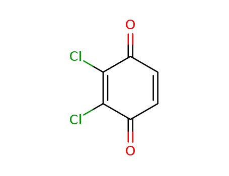Molecular Structure of 5145-42-6 (2,3-Dichloro-1,4-benzoquinone)